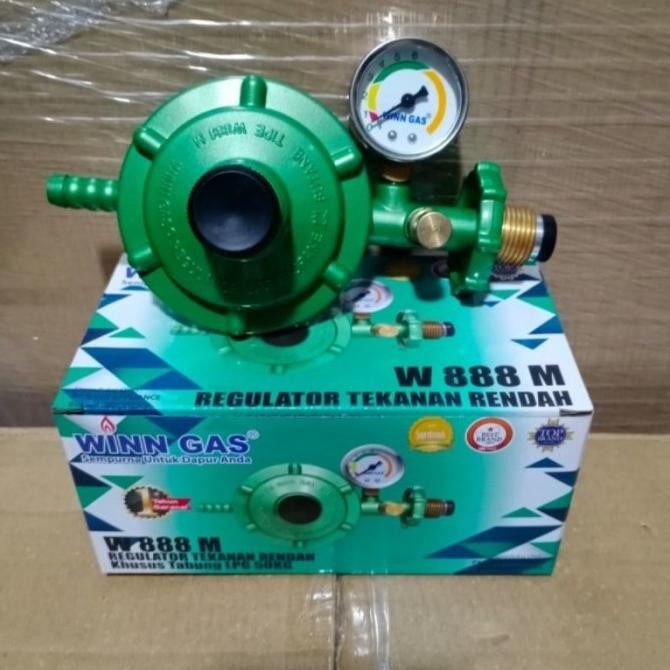 NEW Regulator low pressure tabung 50kg Winn gas