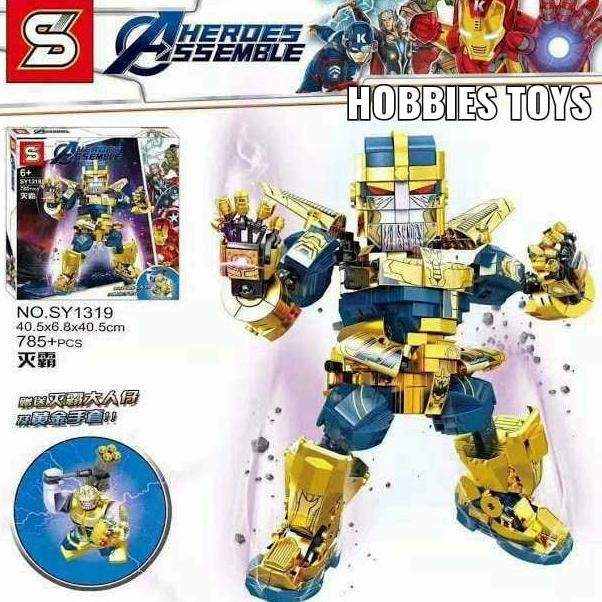 SY1319 Brick Lego Thanos Avengers End Game Infinity War SY 1319