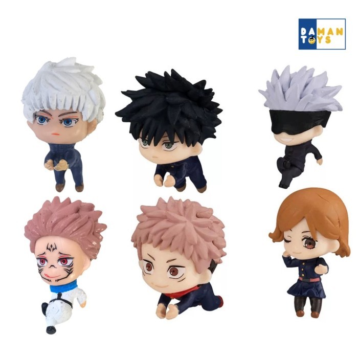 Jujutsu Kaisen Figure Anime Set Cable Bite Gojo Satoru Itadori Yuji