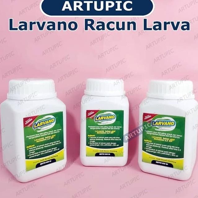 Racun Lalat Basmi Larva Lalat LARVANO