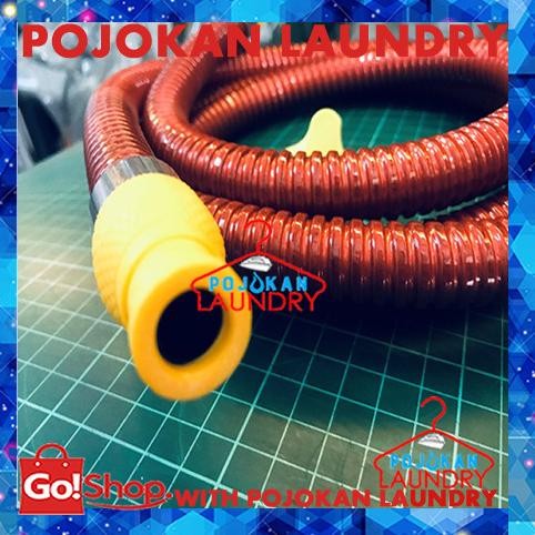 Selang Regulator LPG Gas/Selang Kompor Gas/Selang Baja Lapis PVC