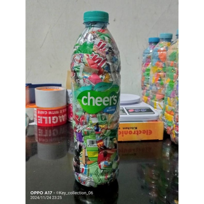 NEW SERIES ECOBRICK BOTOL CHEERS 600ML ORIGINAL QUALITY