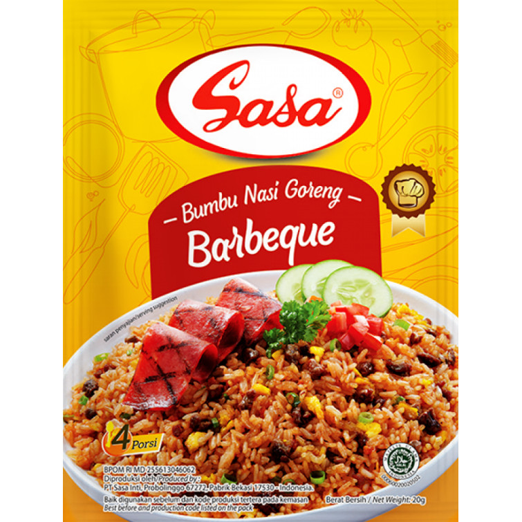 

Bumbu Sasa Nasi Goreng Barbeque Original 100%