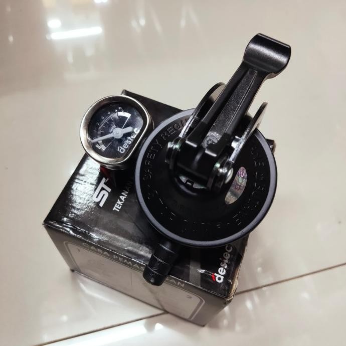 Regulator kepala gas LPG cengkram capit meteran