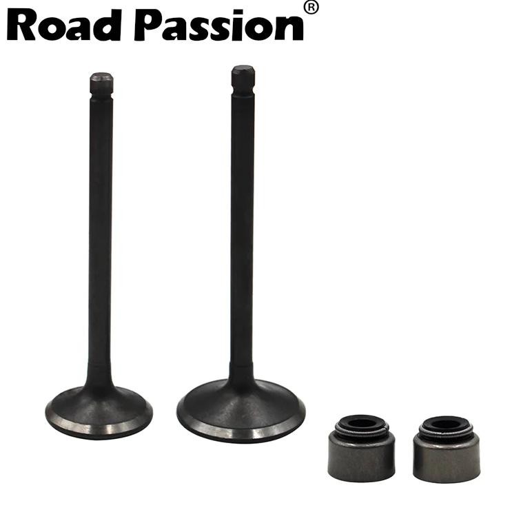 road passion motorcycle engine parts valve stem & oil seal kit for yamaha ybr250 tt-r230 ttr230 tw20