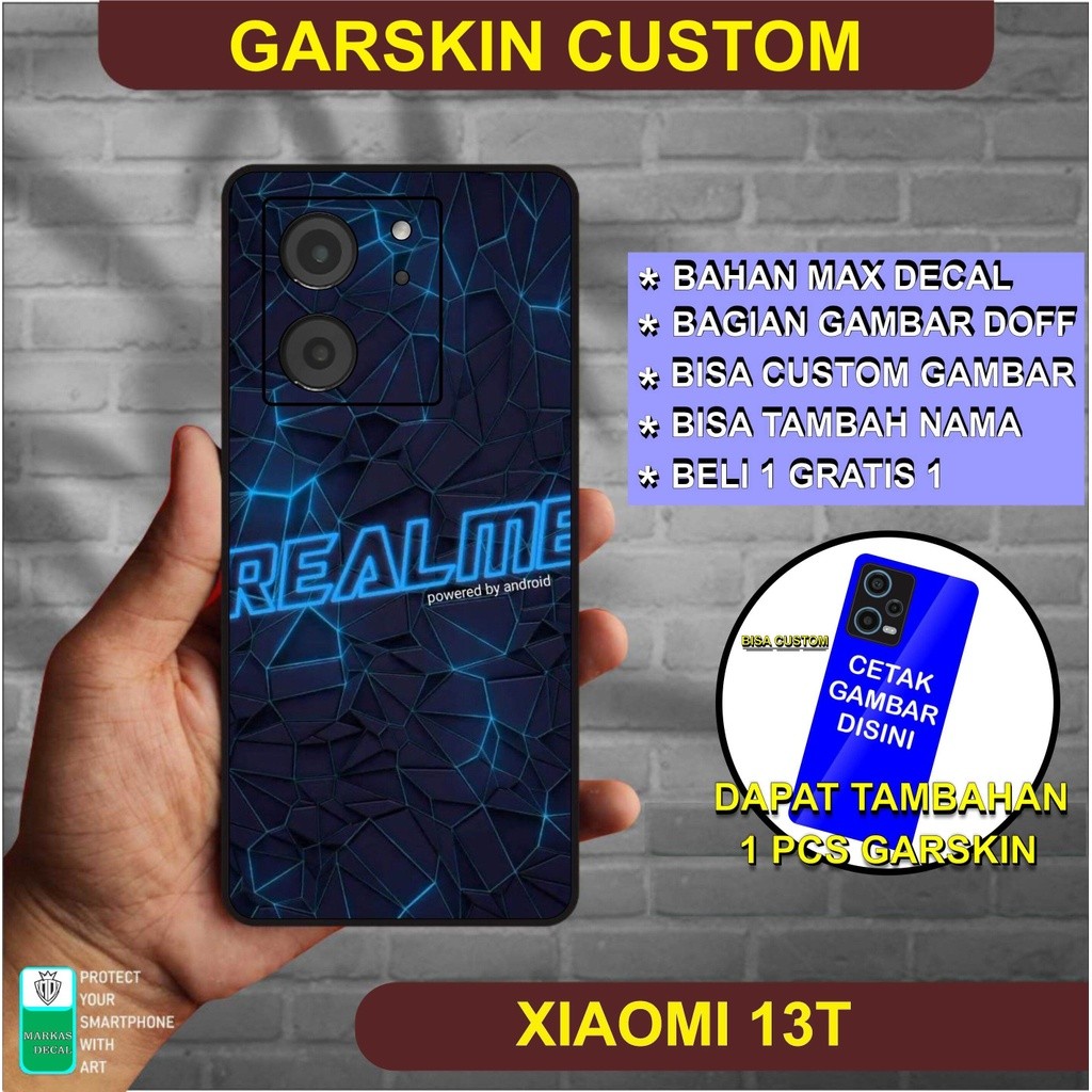 

Wrap* Antigores Xiaomi Mi 13t Kode 27 Back Wrap Skin Stiker Garksin CUSTOM Gratis (2pcs)