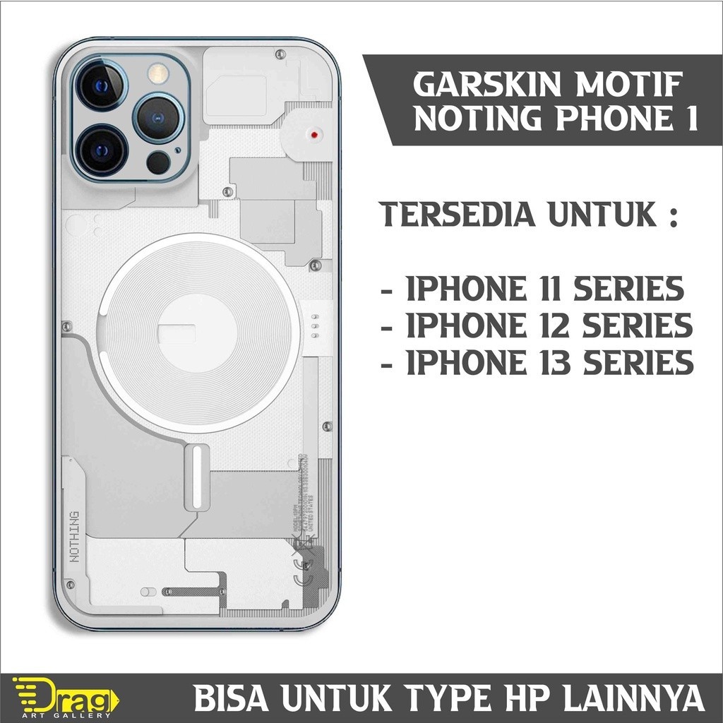 

Wrap* Nothing Phone Untuk Iphone 11 12 13 Pro Max Mini Wrap Skin Stiker Garksin CUSTOM Gratis (2pcs)