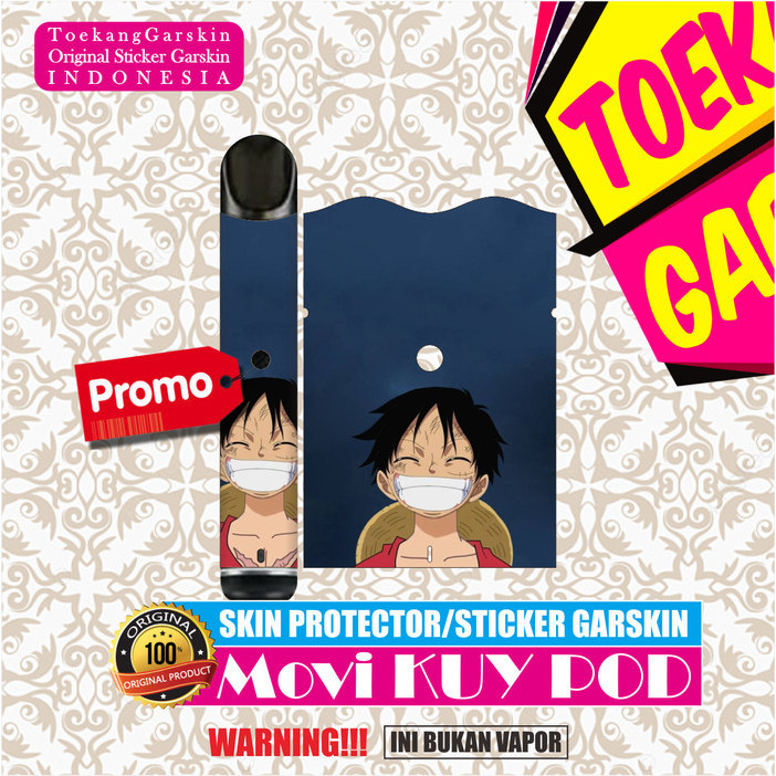 

Wrap* Movi Kuy One Piece Smile Wrap Skin Stiker Garksin CUSTOM Gratis (2pcs)