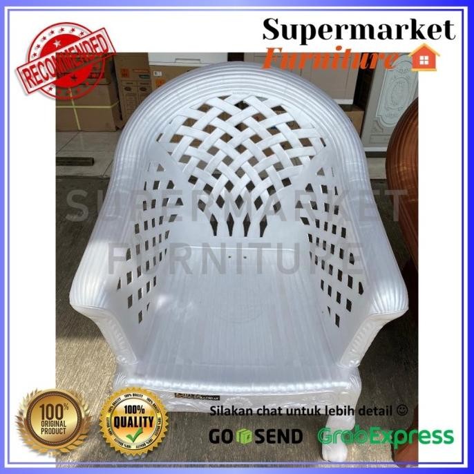 KURSI TERAS NAPOLLY BT- 45 | SOFA TIGER PLASTIK | KURSI RAJA PLASTIK | #Gosend#**
