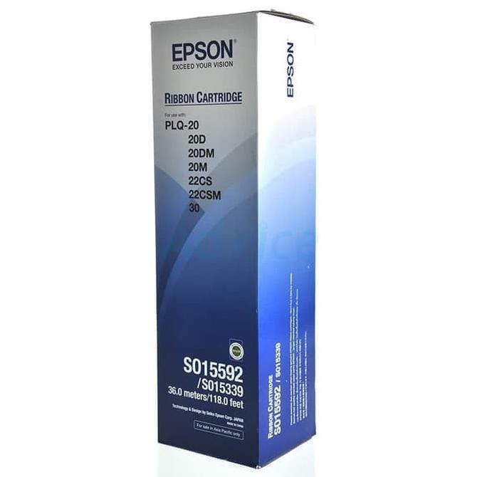 Asli Ribbon Cartridge Pita Printer Epson PLQ20 PLQ-20 PLQ-20DM Original
