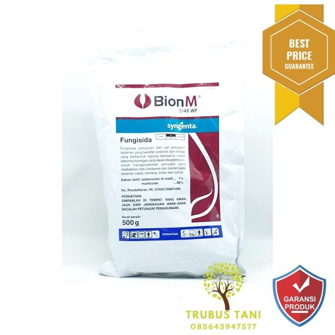 Fungisida Bion M BionM 500 Gram