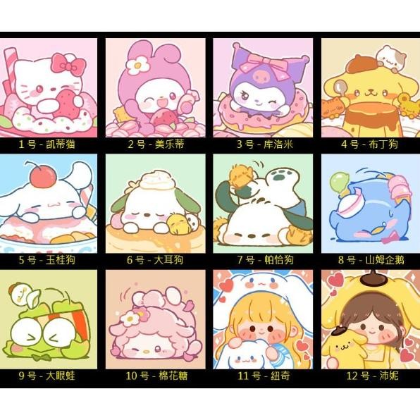 

Sale Prakarya Anak Kanvas Lukis Anak [Seri Karakter Sanrio Lotso] Painting