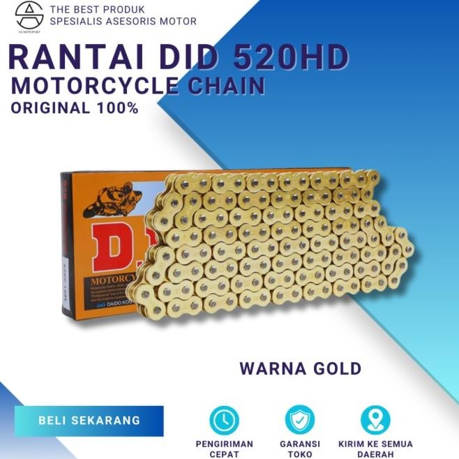 Rante 520 Hbt Rantai Motor Did 520 Hd Rantai Motor Unal Rante R Et