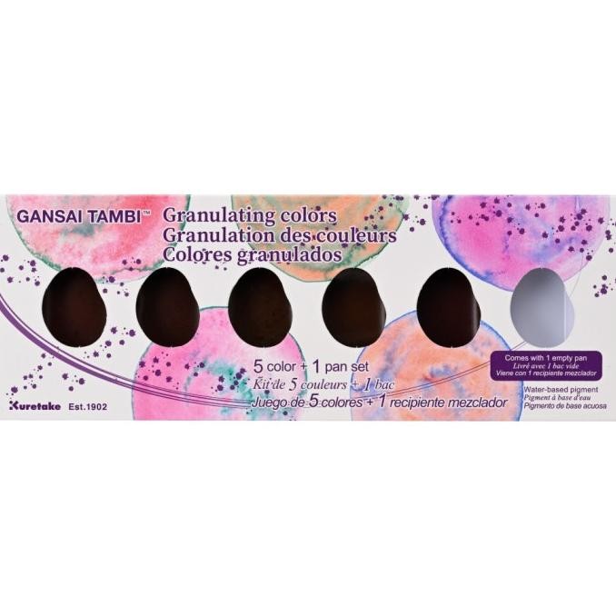 

Sale Zig Kuretake Gansai Tambi Granulating Set 6 Colors Mc20Gn/6V