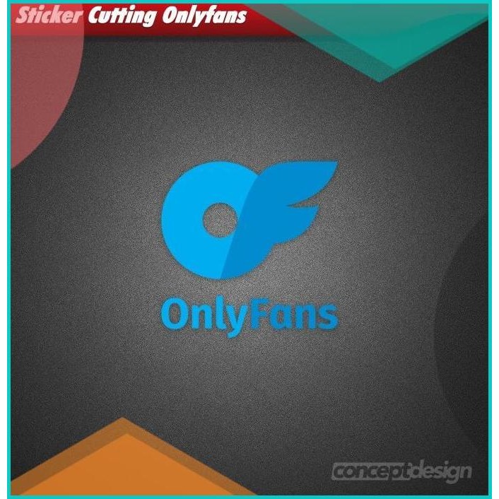Sticker Cutting Logo Onlyfans 07D35Z4 readystock