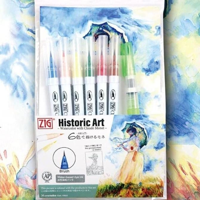 

Sale Historic Set - Watercolour With Claud Monet (Wm-21/Rb6V)