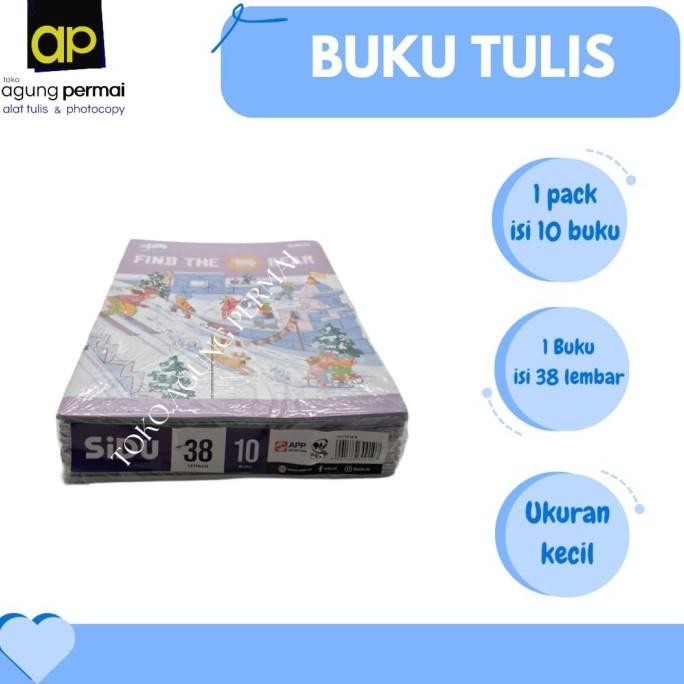 

Best Seller !! Buku Tulis isi 38 1 Pak