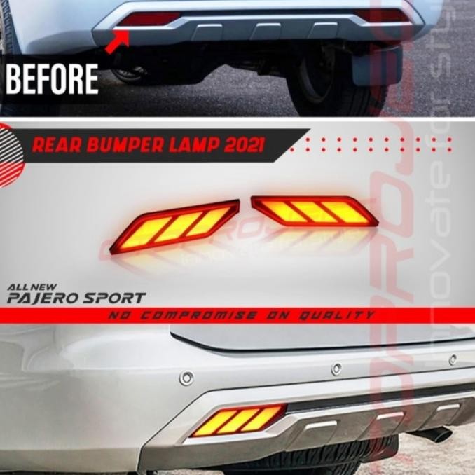Lampu Led Bumper Belakang Otoproject Pajero Sport 2021