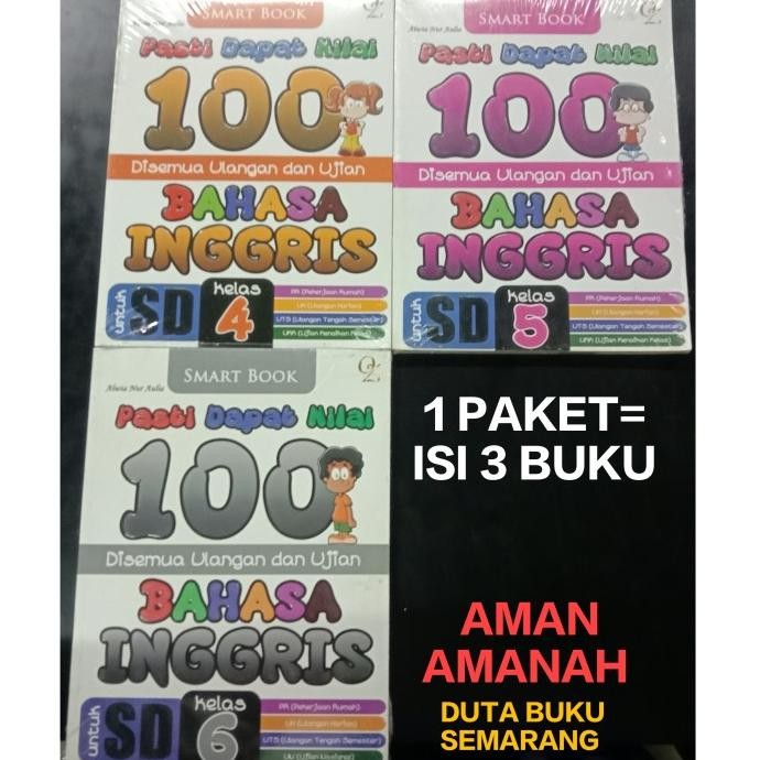 

TERBARU Buku Soal Latihan Ulangan Bahasa Inggris sd Kelas 4 5 6