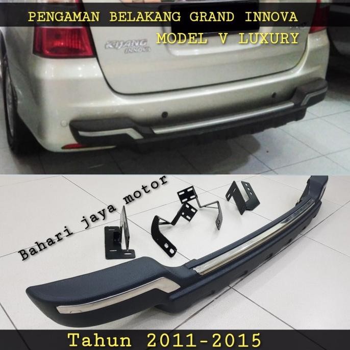 pengaman bumper belakang innova 2008-2015