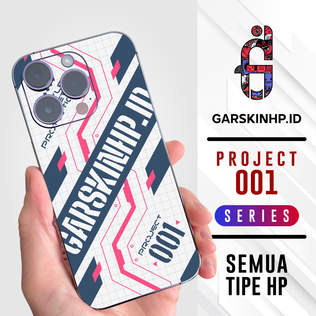 

Wrap* Semua Tipe Project 001 Series Wrap Skin Stiker Garksin CUSTOM Gratis (2pcs)