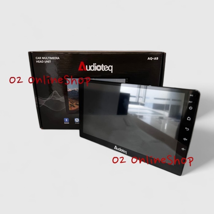 Head unit Android 9" inch Audioteq AQ-A9 Ram 2/32GB Carplay Android Auto / Headunit Tape mobil
