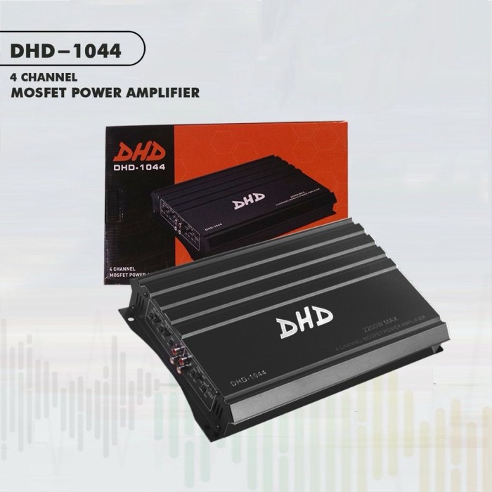 DHD Power Amplifier 4 Channel / DHD - 1045 Audio Mobil