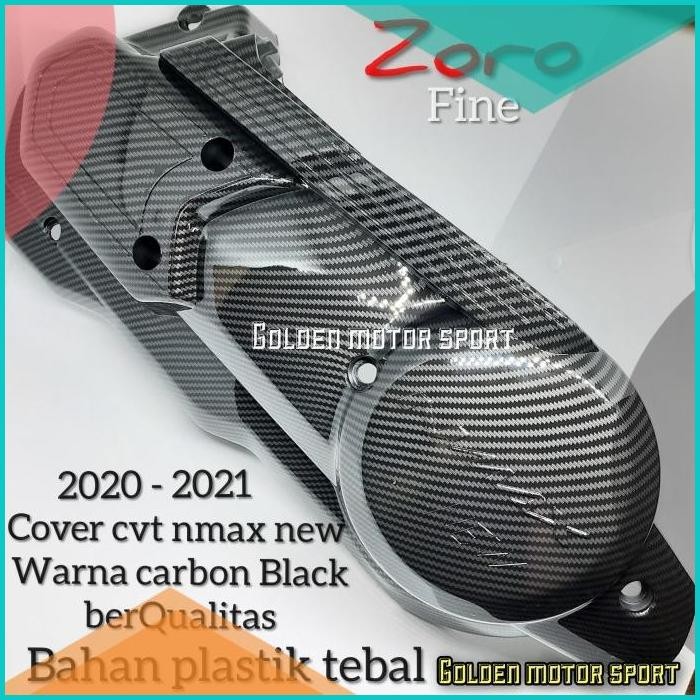 cover cvt nmax new carbon yamaha nmax 2020 2021 tutup CVT nmax new 07D