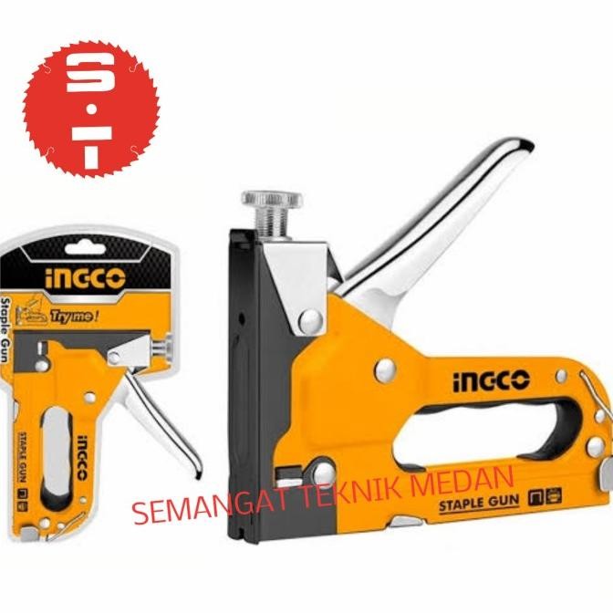 

Hsg14018 Paku Staples Hekter Gun Tacker Tembak Manual Heavy Duty Ingco Original Dan Terpercaya