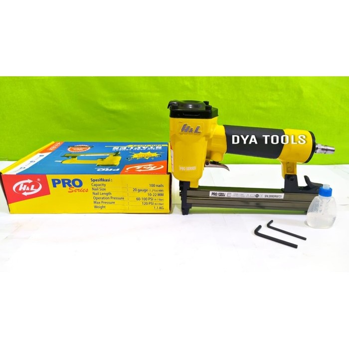 

Mesin Paku Tembak Staples Air Nailer H&L Pro F30 F 30 MURAH