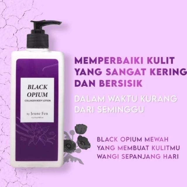 Bla Opium Collagen Body Lotion By Jeune Fen 400Ml Ter