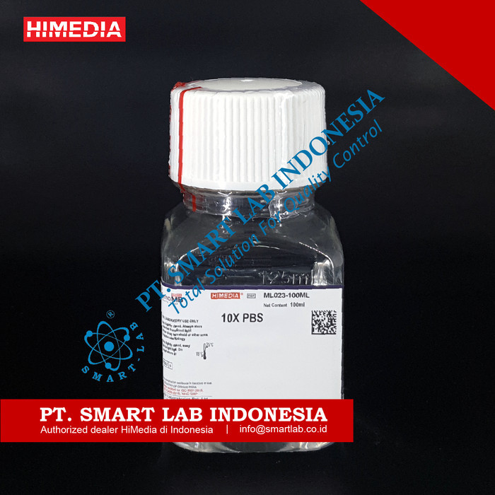 Ready Phosphate Buffered Saline ( buffer 10X PBS ) 100ml HIMEDIA ML023