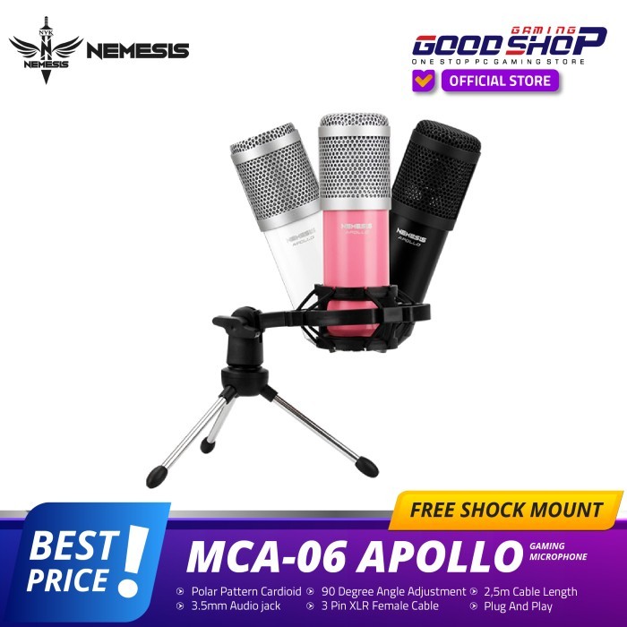 Mic condenser NYK Nemesis MCA-06 Apollo