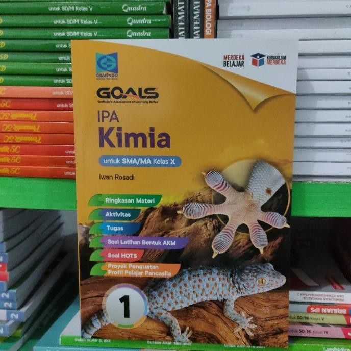 

ORI GOALS IPA KIMIA SMA Kelas X/10 Kurikulum Merdeka Grafindo TERUJI