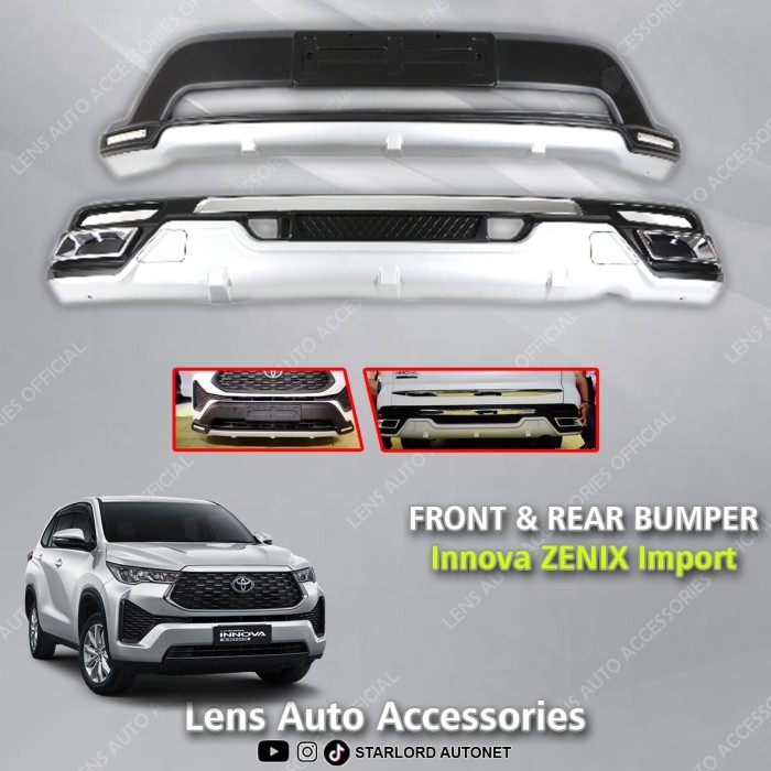 FRONT BUMPER INNOVA ZENIX - REAR BUMPER INNOVA ZENIX