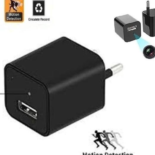 SPY CAM USB CHARGER ADAPTOR 8GB HD - HIDDEN CAMERA