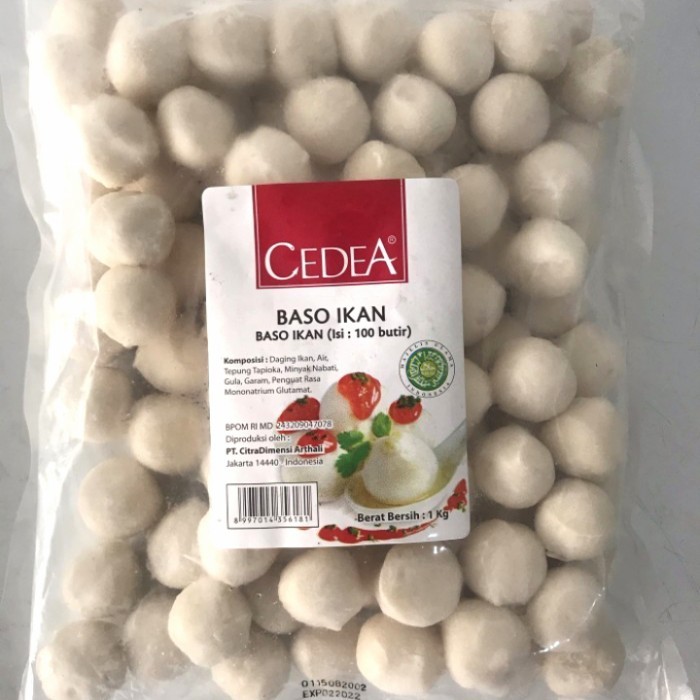 

CEDEA BASO IKAN 1.000 GRAM ISI 100 BIJI