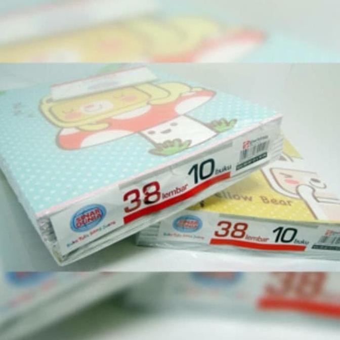 

BUKU TULIS SIDU / SINAR DUNIA 38 LEMBAR & 58 LEMBAR - 1 PAK