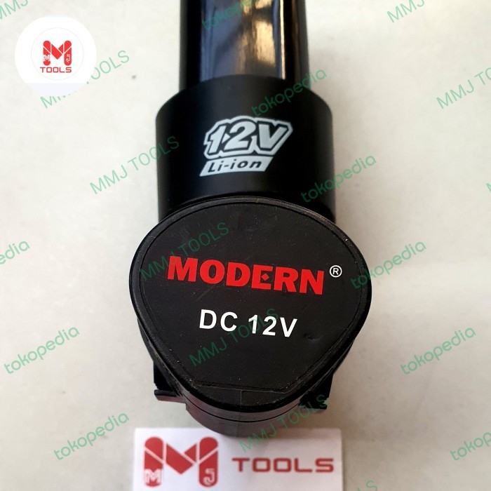 Baterai DC 12 Volt MODERN mesin bor - MODERN Batery mesin bor charge