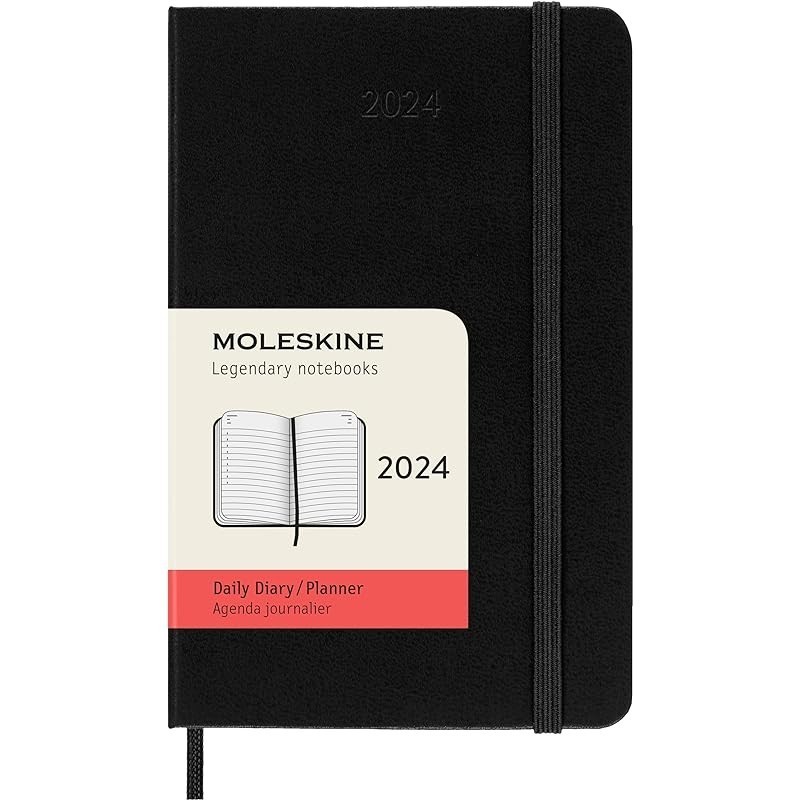 

【Langsung dari Jepang】Moleskine 2024 Monthly Diary Planner Hard Cover Pocket Size (9cm x 14cm) Hitam, dimulai pada bulan Januari dan berlaku selama 12 bulan. |tCn2eeY9|