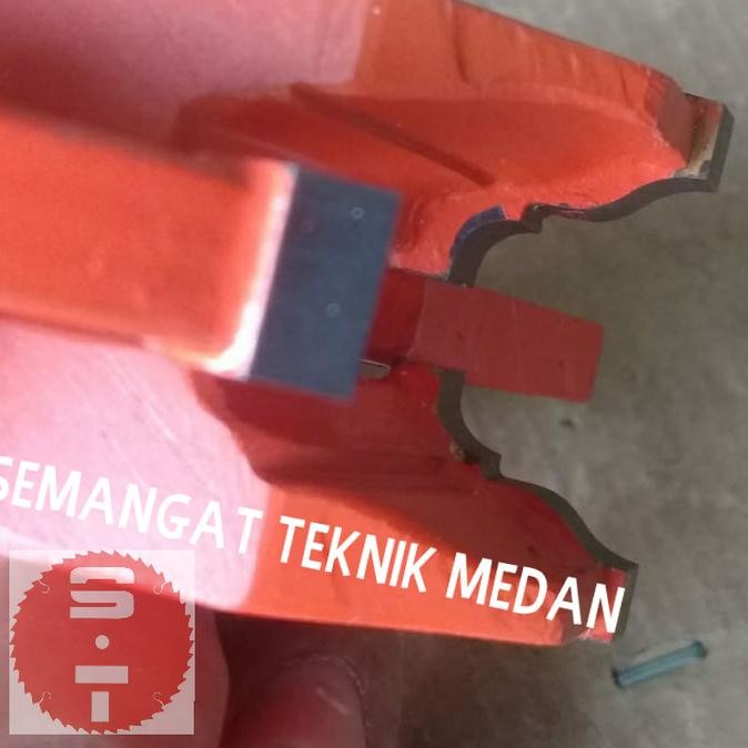4 MATA PISAU PROFIL ROUTER DUDUK BUNGA PANJANG SPINDLE JENDELA 4pcs