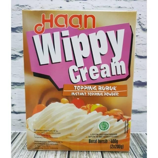 

HAAN WIPPY CREAM BOX 400G