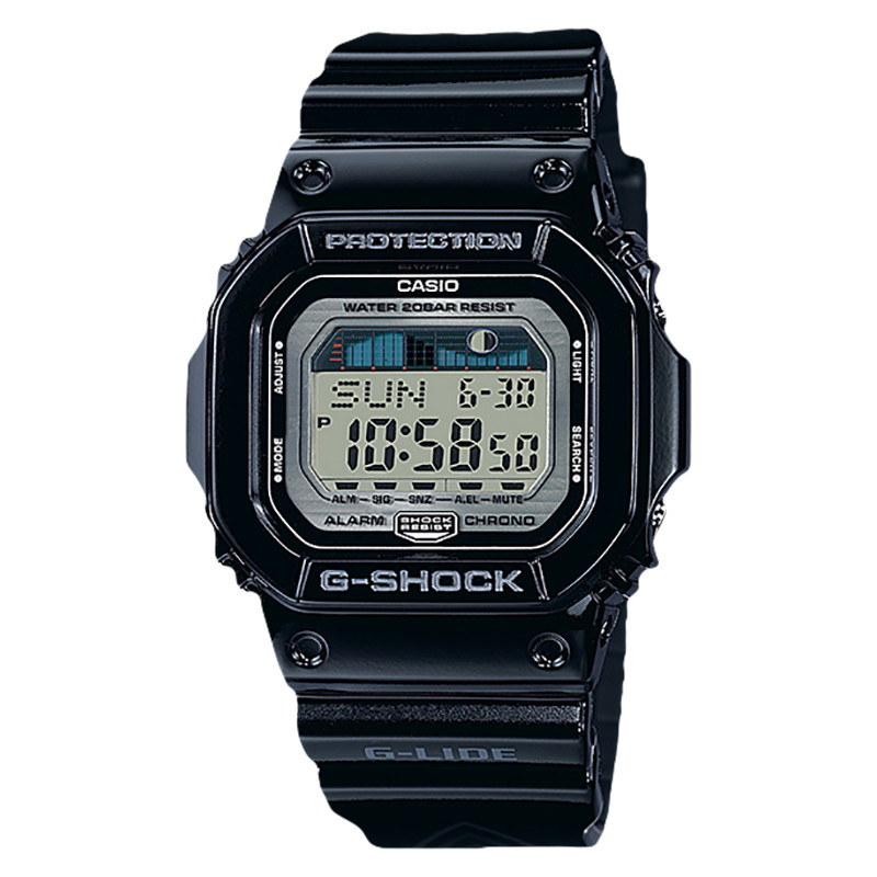 Jam Tangan Pria Casio G-Shock G-Lide GLX-5600-1JF Digital Dial Black Resin Band