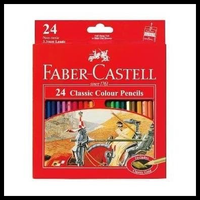 

Pensil Warna Faber-Castell 24 Classic Colour Pencils