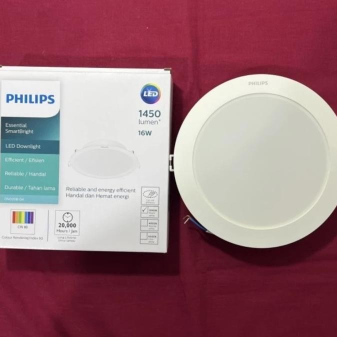 Philips Lampu Downlight Led Dn020B 18W 18W 18 Watt G3 Philips Original Terlaris