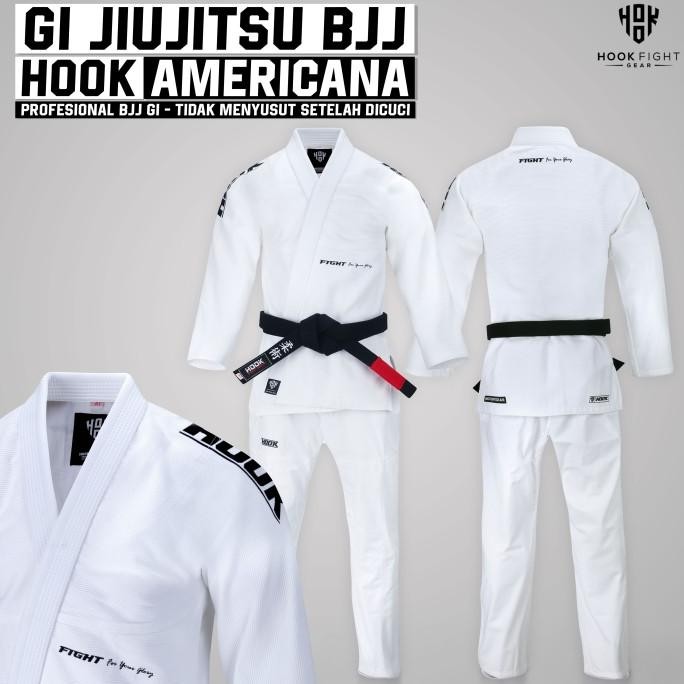 Baju Jiujitsu / Gi Jiujitsu / Gi Brazilian Jiujitsu / Gi Bjj Gi002 Original Terlaris