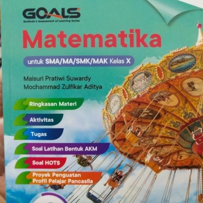 

READY STOK GOALS Matematika SMA Kelas X/10 Kurikulum Merdeka Grafindo PRODUK TERBATAS
