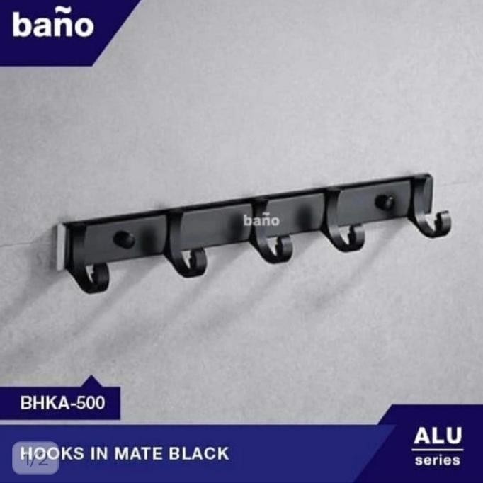 

PROMO GANTUNGAN BAJU ALUMINIUM HITAM BANO GANTUNGAN BAJU KAMAR MANDI