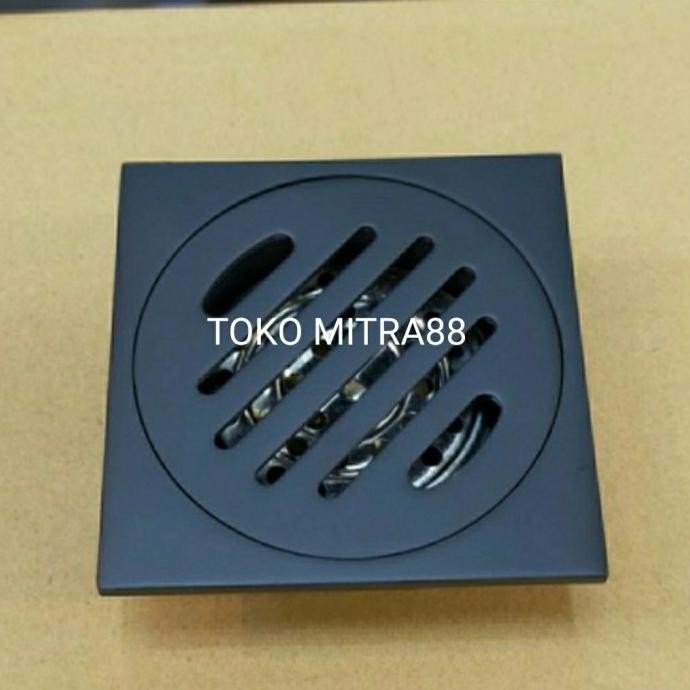

PROMO SMART FLOOR DRAIN HITAM STAINLES/SARINGAN KAMAR MANDI