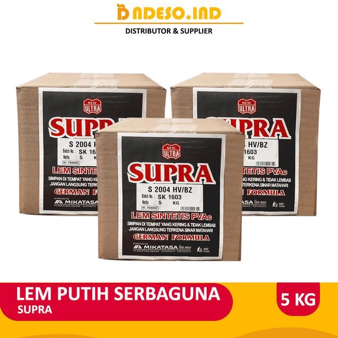 

Lem Putih Supra - 5kg